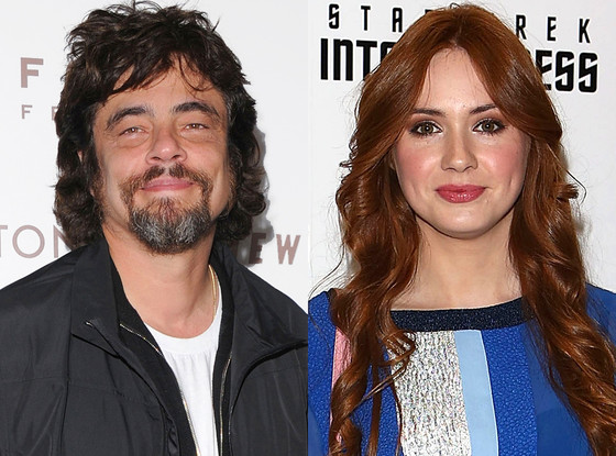 Benicio del Toro, Karen Gillan Benicio del Toro, Karen Gillan